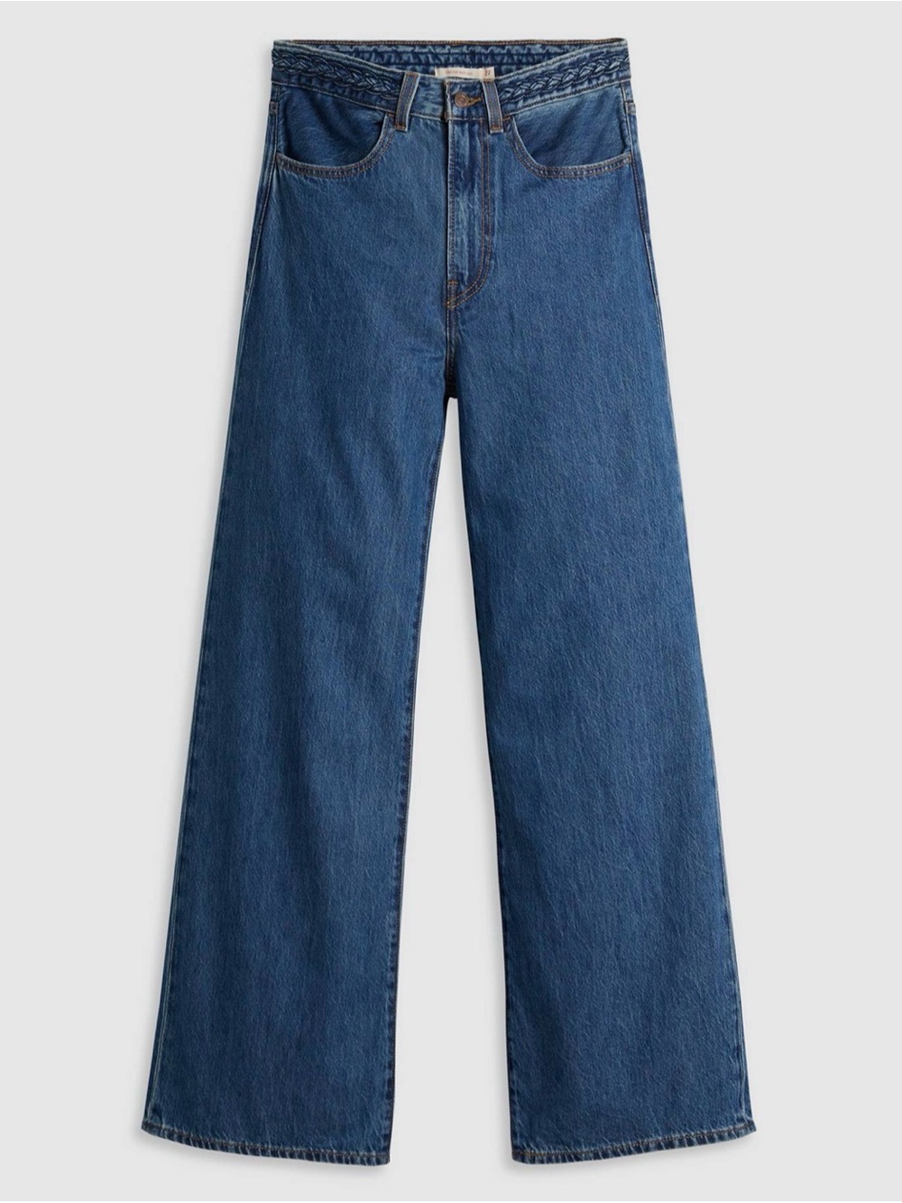 Levi's Women's Wide Leg Flare Jeans - Blue Denim
